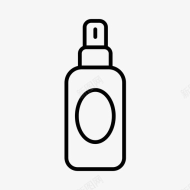 瓶子美容化妆品图标图标