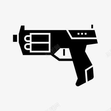 枪玩具子弹孩子图标图标