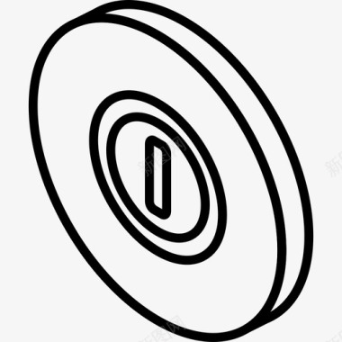 古画轴电源基本元件iso图标图标