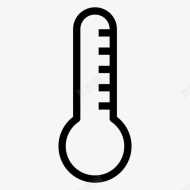 摄氏温度计摄氏度发烧图标图标