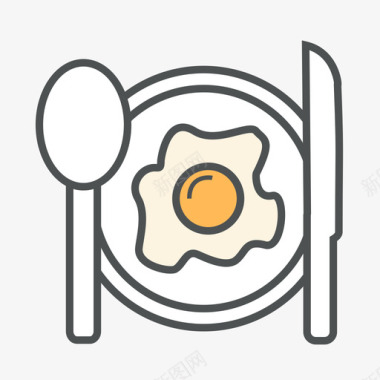 食物&器皿－西餐图标