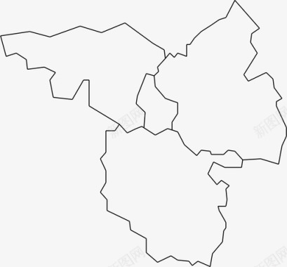 卢森堡洛林格兰德大区图标图标