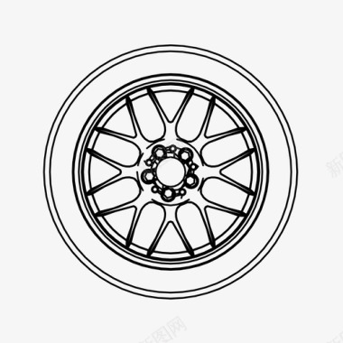 餐盘盖车轮汽车轮胎定制图标图标
