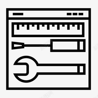 PSD网站网站开发修复设置图标图标