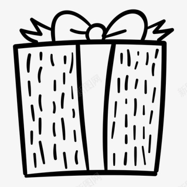 礼品礼盒礼品盒图标图标