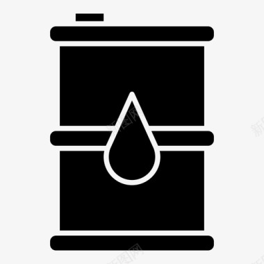 油桶能源石油图标图标