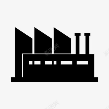 能源计费工业化工建筑图标图标