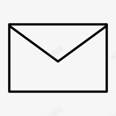 垃圾邮件电子邮件信封收件箱图标图标