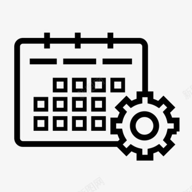 事件日历设置日历事件设置图标图标
