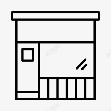 银行建筑银行建筑商业图标图标