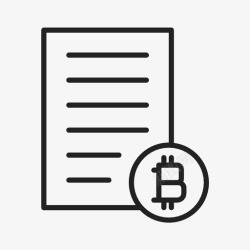 地产链白皮书硬币白皮书区块链加密货币图标高清图片
