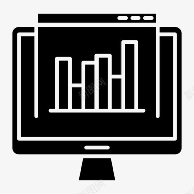 图表图标站点分析图表监视器图标图标