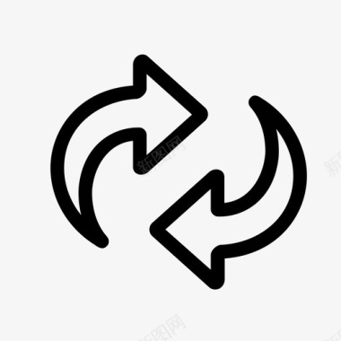 圆形火焰图标刷新箭头圆形图标图标