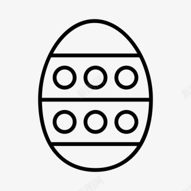 复活节彩蛋复活节巧克力复活节彩蛋寻宝图标图标