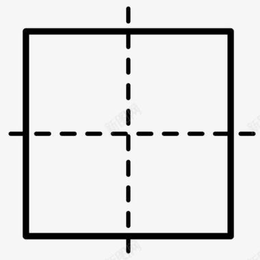 正方形的背景折叠折纸纸图标图标