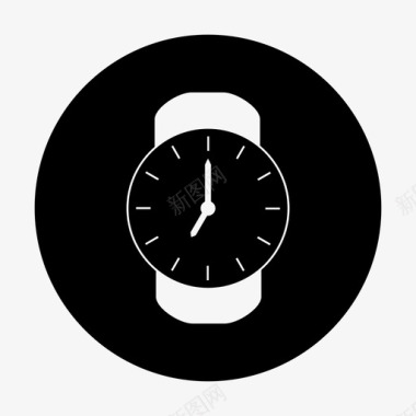 手表七时间图标图标