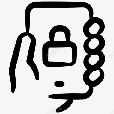 手机锁inky安全第一册图标图标