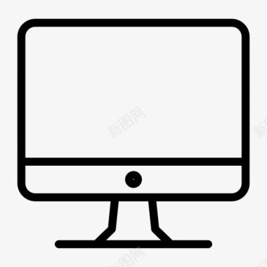 计算机显示器计算机屏幕图标图标