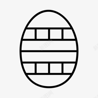 寻找东西复活节彩蛋庆祝复活节装饰图标图标