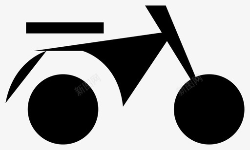 自行车骑车旅行图标图标