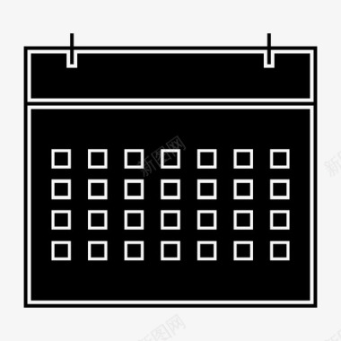 2018日历设计日历日期月图标图标
