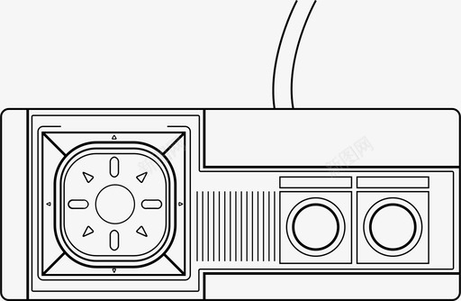世嘉主系统控制器主系统视频游戏设备图标图标