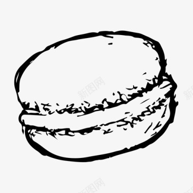 麦卡伦面包房甜点图标图标