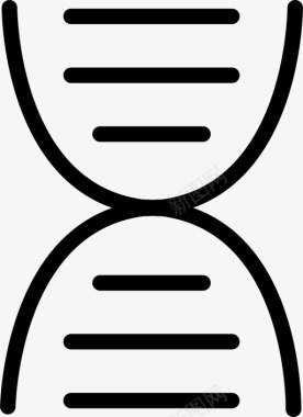 DNA海报dna生物学分子图标图标