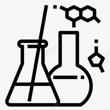 化学器材化学实验实验室图标图标