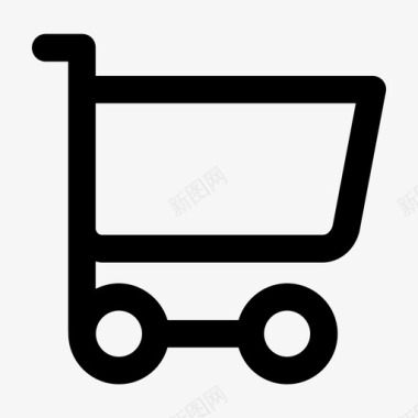 篮子,在线,购物,购买,购物车,销售电子商务,线性,扁平,填充,单色,简约,圆润图标