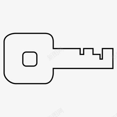 icon锁钥匙锁安全图标图标