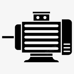 发动机免扣图电动机发电机机器图标高清图片