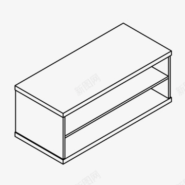 室内鸟瞰图咖啡桌家具家居图标图标