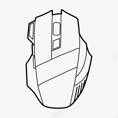 英文与鼠标游戏鼠标电脑鼠标游戏图标图标