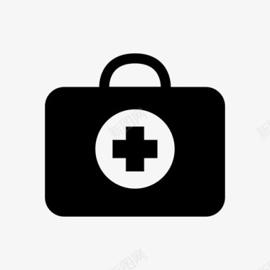 你的白发兽医诊所急救图标图标