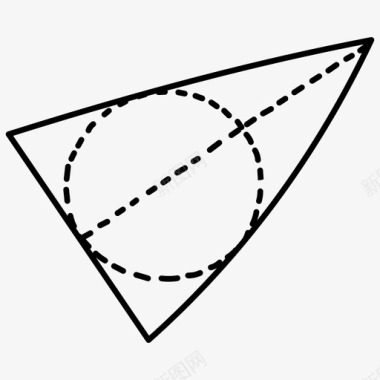 几何圆段几何图形图标图标