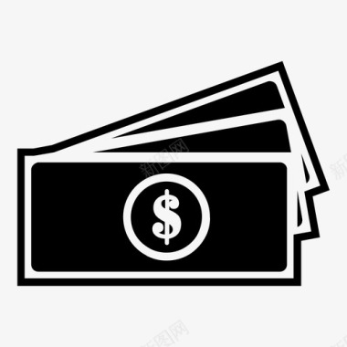 火焰美元图标美元商业金融图标图标