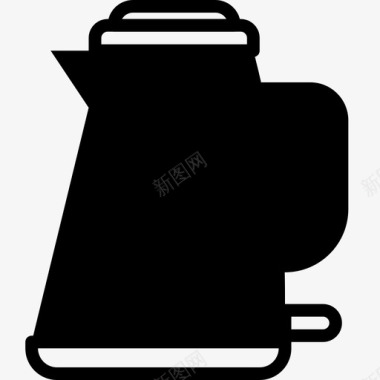 水壶电器电热水壶图标图标