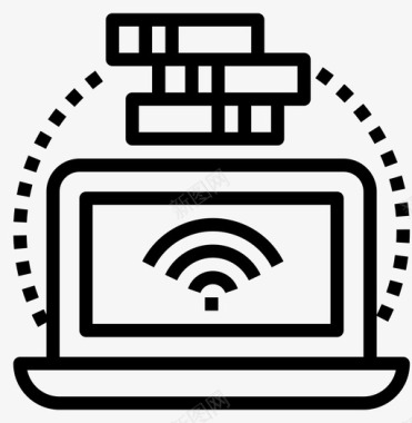 教育技术互联网信息技术图标图标