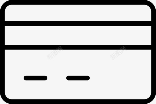 刷信用卡信用卡银行数字图标图标