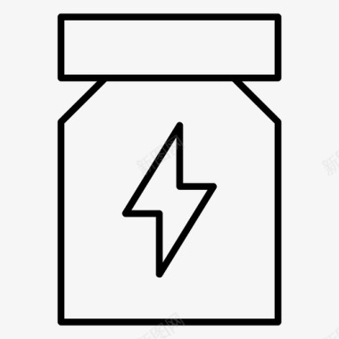 能量瓶胶囊药物图标图标