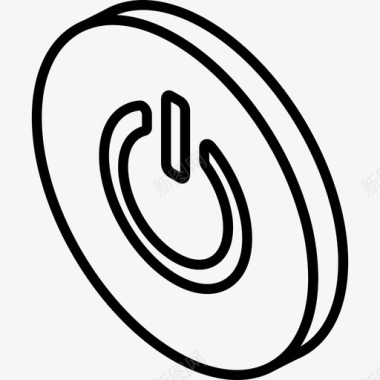 古画轴电源基本元件iso图标图标