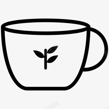 茶杯下午茶咖啡图标图标
