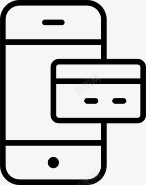 余额支付电话银行卡图标图标