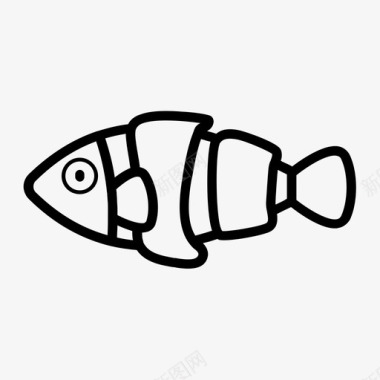 小丑鱼小丑鱼水海图标图标