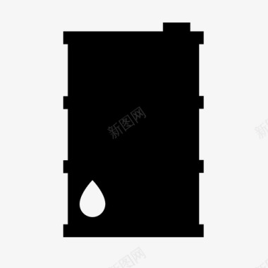桶油油桶图标图标