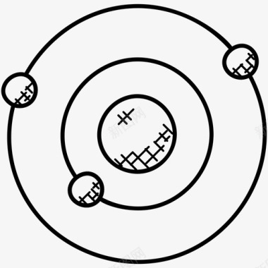 太阳光芒的太阳轨道天文学全球技术图标图标