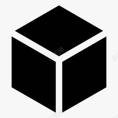 立方体方块盒子图标图标