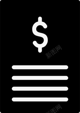 收据发票帐单收据图标图标
