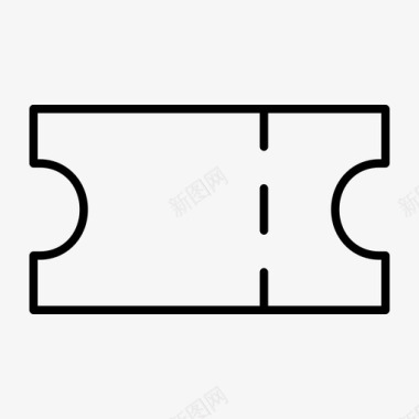 门票电影院入场券图标图标